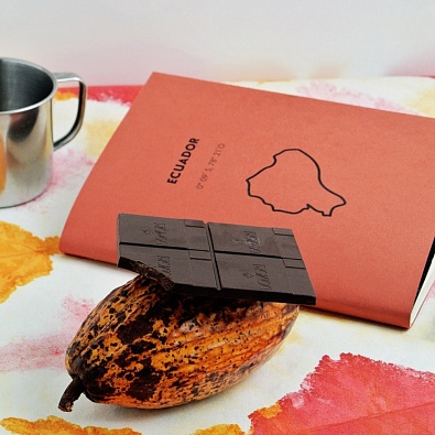 Плитка темного шоколада Эквадор 70%